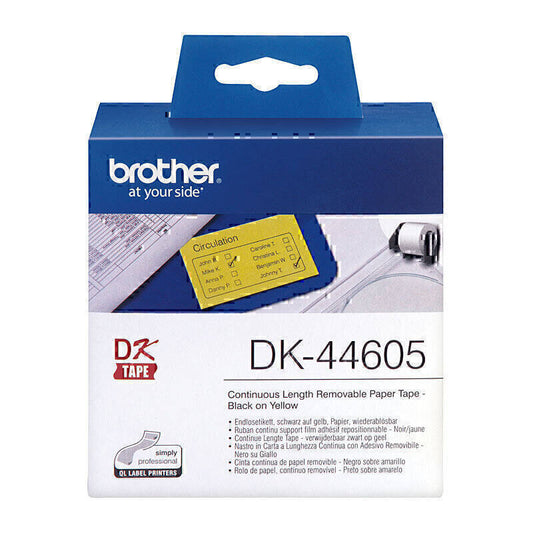 Brother DK44605 Yellow Roll | Conford IT