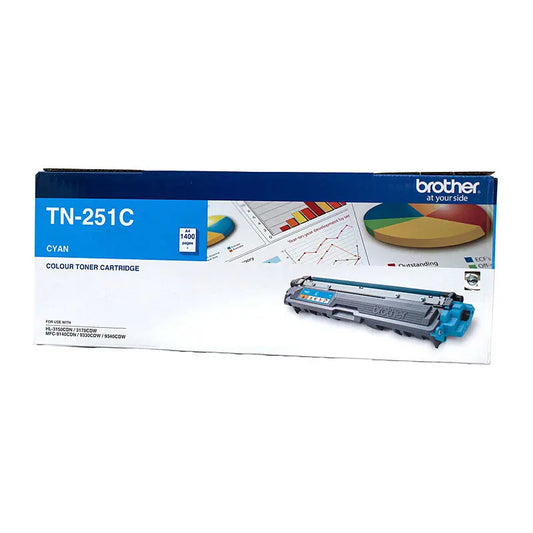 Brother TN251 Cyan Toner Cart Brother