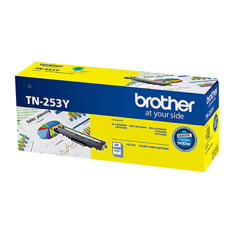 Brother TN253 Yell Toner Cart | Conford IT