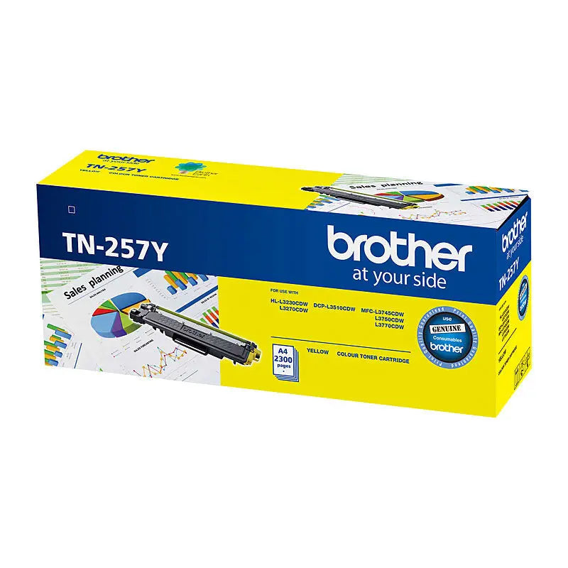 Brother TN257 Yell Toner Cart Brother