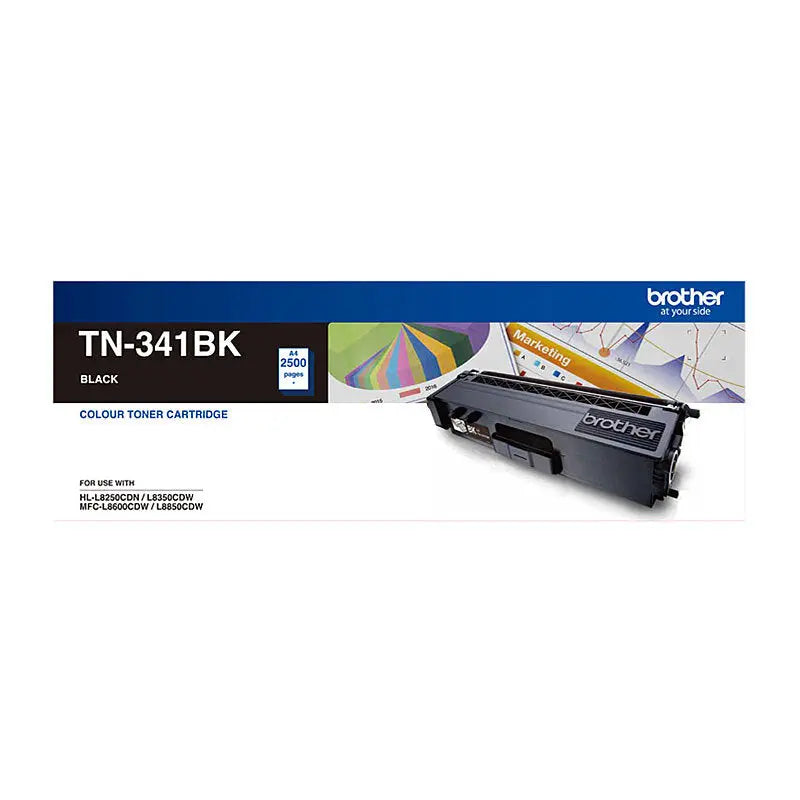 Brother TN341 Black Toner Cart Brother