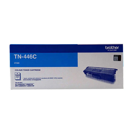 Brother TN446 Cyan Toner Cart Brother