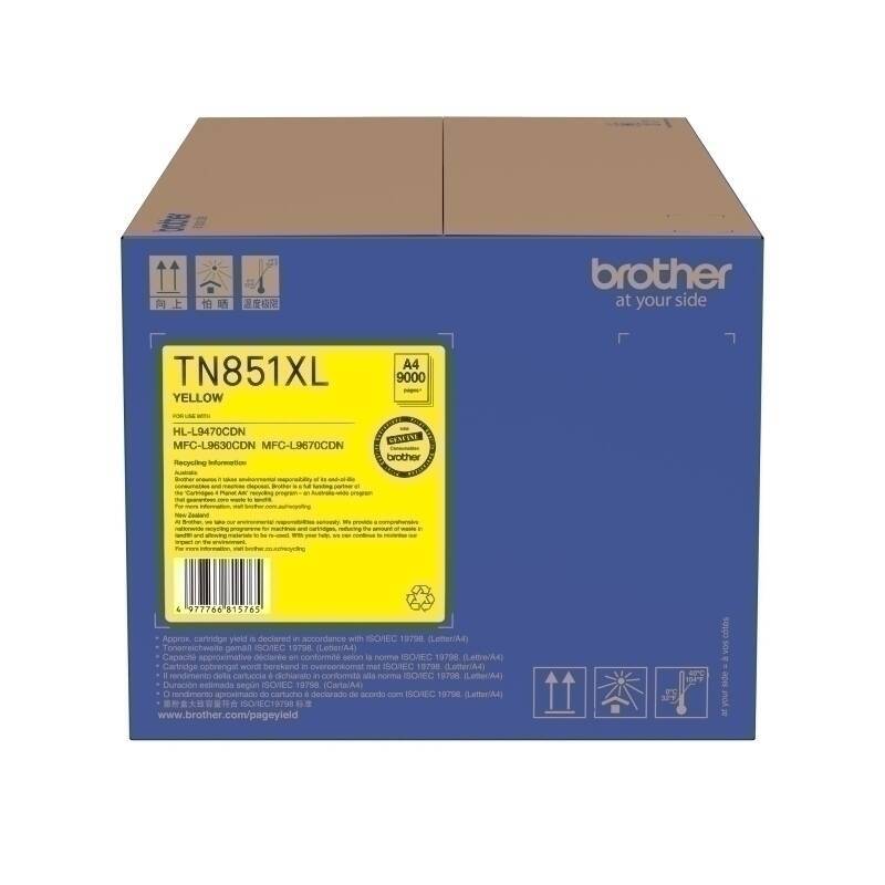 Brother TN851XL Yell Toner Car | Conford IT