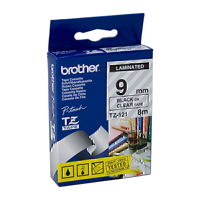 Brother TZe121 Labelling Tape | Conford IT