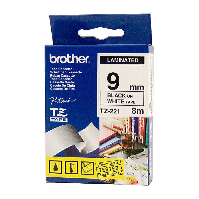 Brother TZe221 Labelling Tape | Conford IT