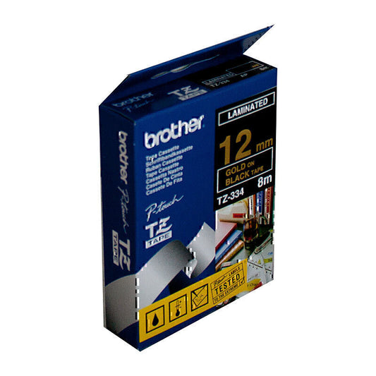 Brother TZe334 Labelling Tape | Conford IT