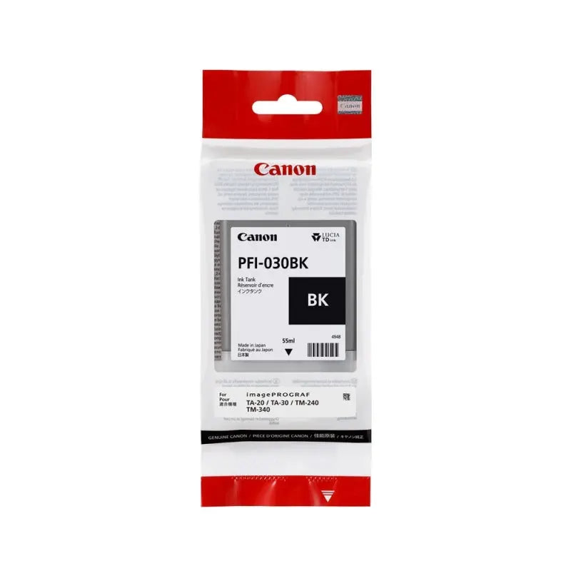 Canon PFI030 Black Ink Canon