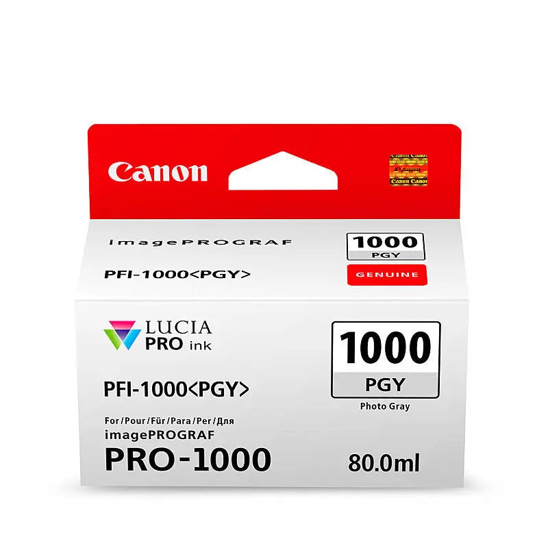 Canon PFI1000 Ph Grey Ink Cart Canon