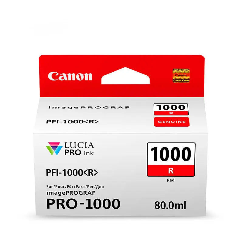 Canon PFI1000 Red Ink Cart Canon
