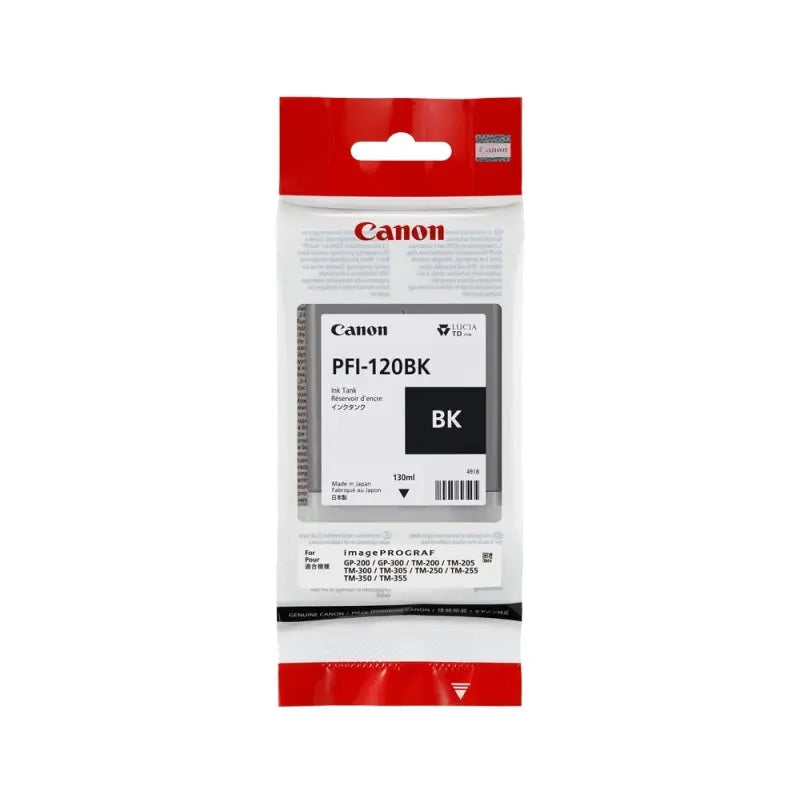Canon PFI120 Black Ink Canon