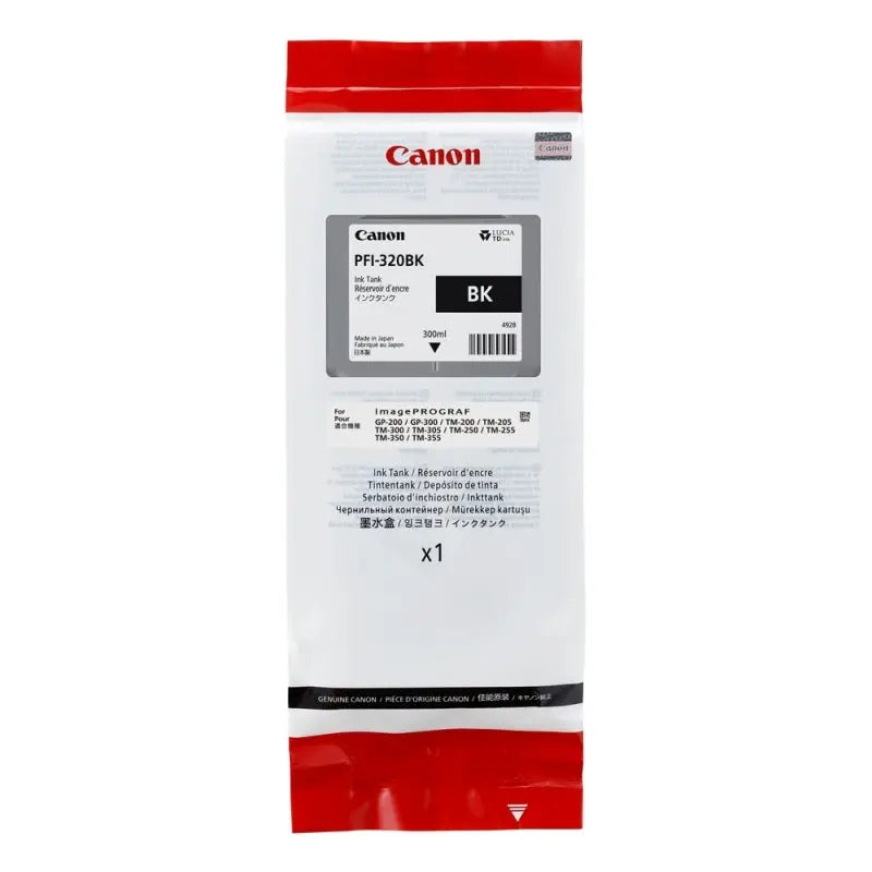 Canon PFI320 Black Ink Canon