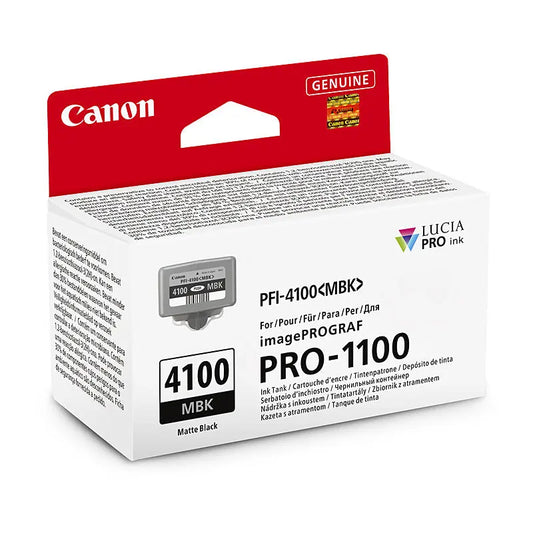 Canon PFI4100 Matte Black Ink Cart Canon