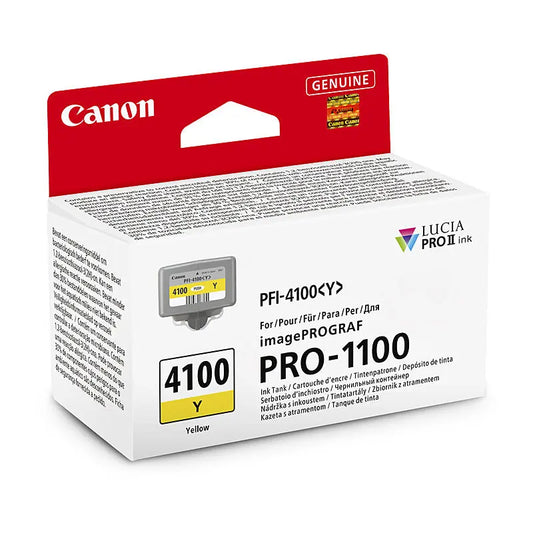 Canon PFI4100 Yellow Ink Cart Canon
