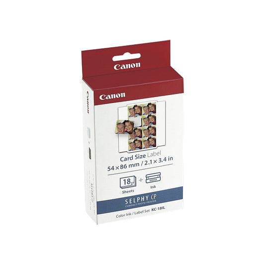 Canon KC18IL Ink & Label Pk | Conford IT