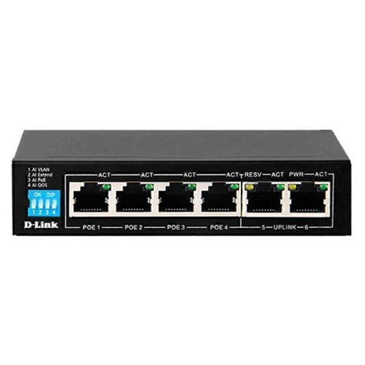 D-LINK DES-F1006P-E PoE Switch