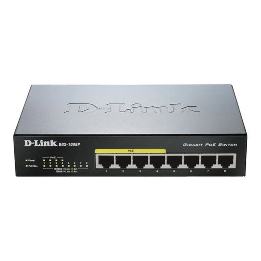D-LINK DGS-1008P PoE Switch D-Link