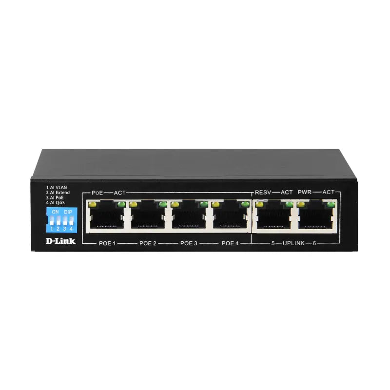 D-Link 6-Port Gigabit PoE Swth D-Link