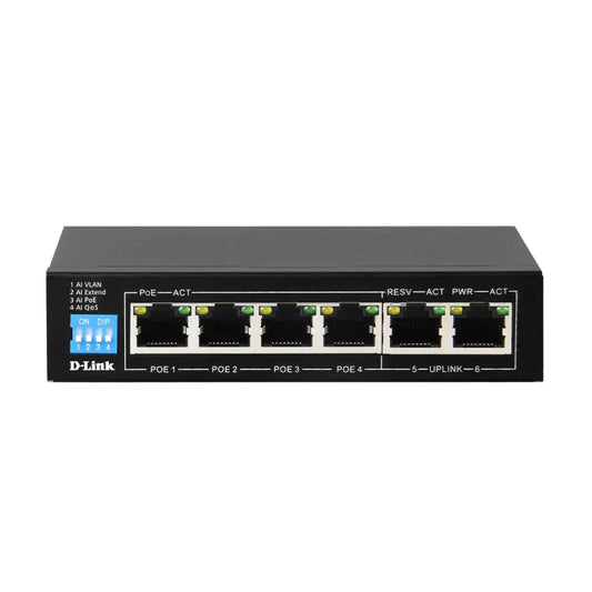 D-Link 6-Port Gigabit PoE Swth D-Link