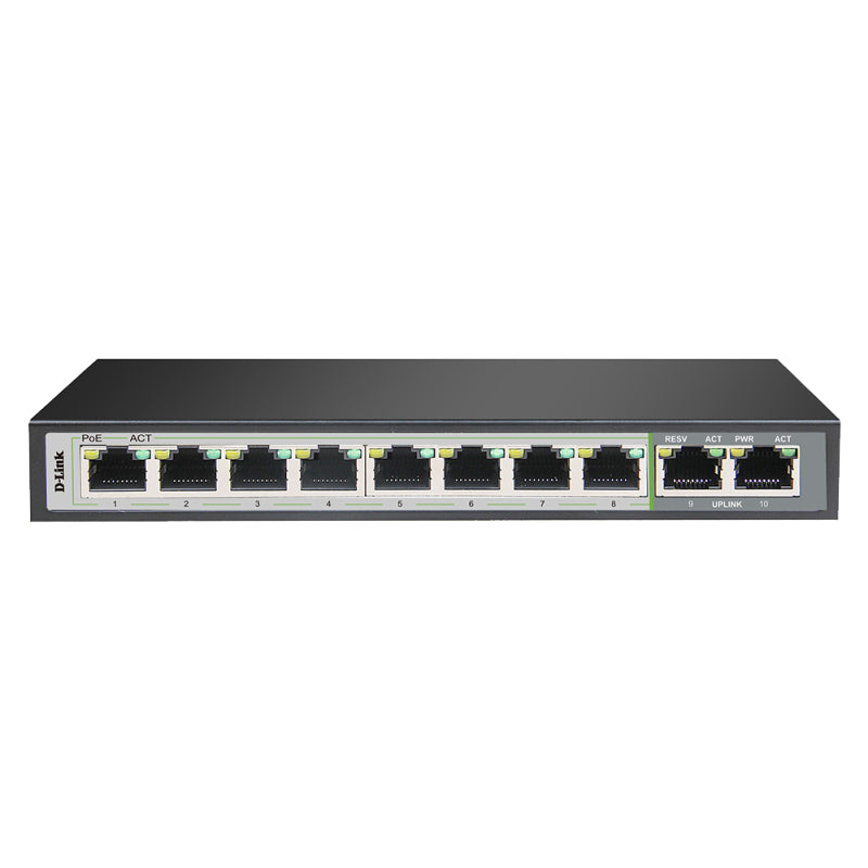 D-Link 10 Port Gigabit PoE Swh | Conford IT