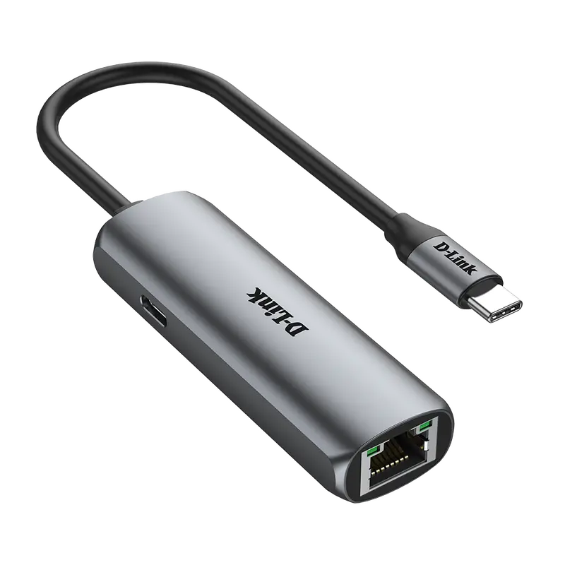 D-Link DUB‑E135 USB‑C to Gigabit Ethernet Adapter – 100W PD D-Link