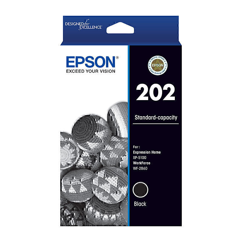 Epson 202 Black Ink Cart | Conford IT