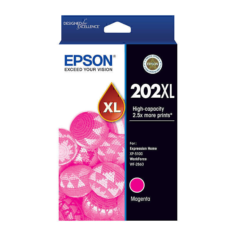 Epson 202XL Magenta Ink Cart | Conford IT