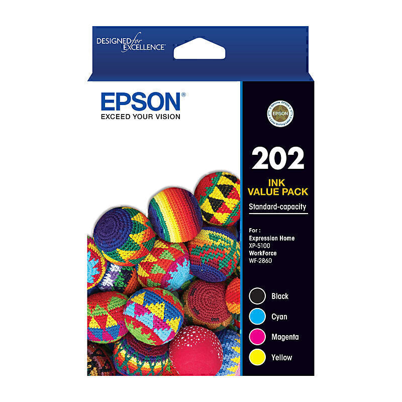 Epson 202 4 Ink Value Pack | Conford IT