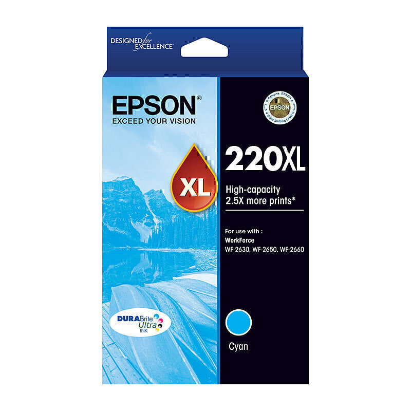 Epson 220XL Cyan Ink Cart | Conford IT