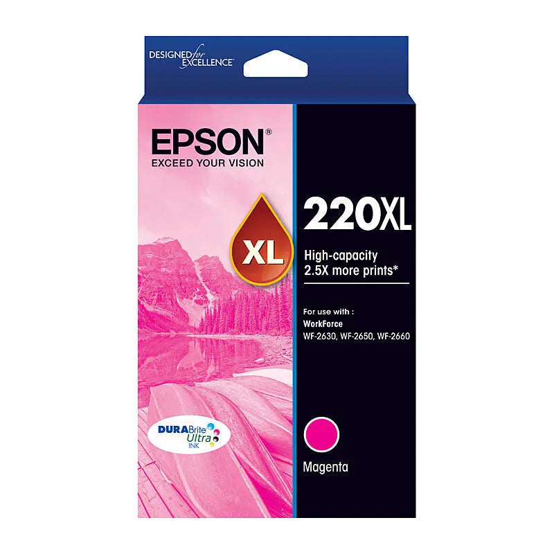 Epson 220XL Magenta Ink Cartridge Epson