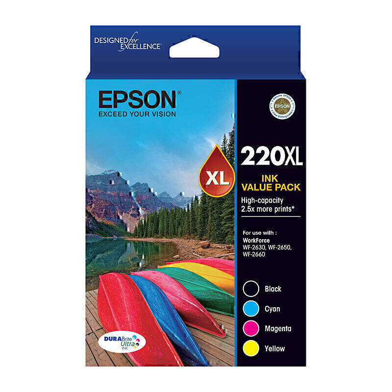 Epson 220XL 4 Ink Value Pack | Conford IT