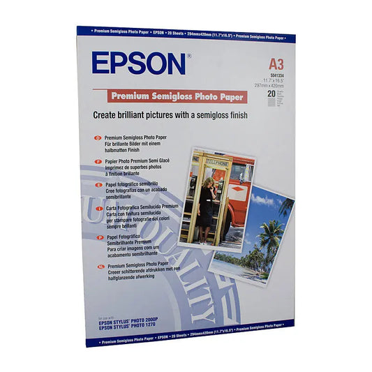 Epson S041334 Semigloss Paper A3 Epson