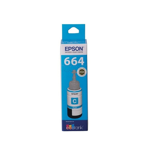 Epson T664 Cyan EcoTank Bottle | Conford IT