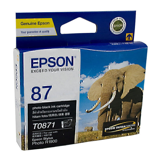 Epson T0871 Ph Black Ink Cart | Conford IT