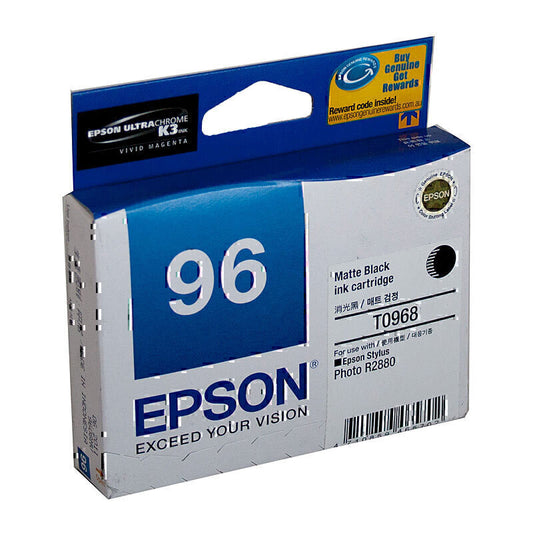 Epson T0968 Matte Blk Ink Cart | Conford IT