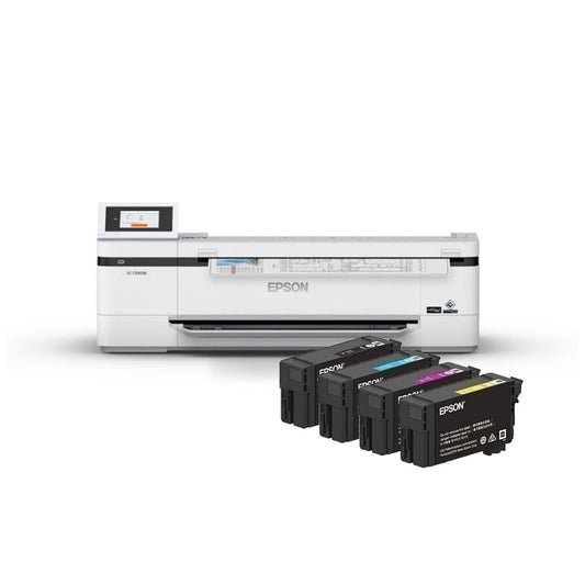 Epson SureColor T3160M LFP with E40S Black, Cyan, Magenta & Yellow Inks Epson