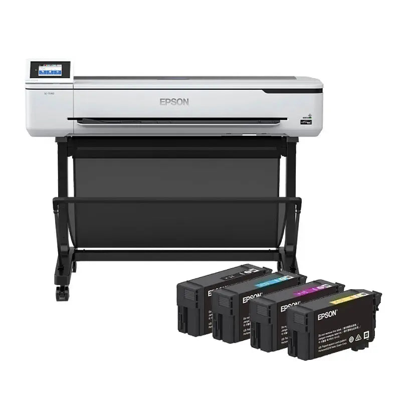 Epson SureColor T5160M Large Format Printer with E40S CMYK Inks Epson