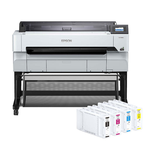 Epson SureColor T5460M LFP with E41M Black, Cyan, Magenta & Yellow Inks Epson