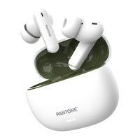 Pantone BT ANC TWS Earbuds Khaki – Superior Noise Cancellation and Clear Sound