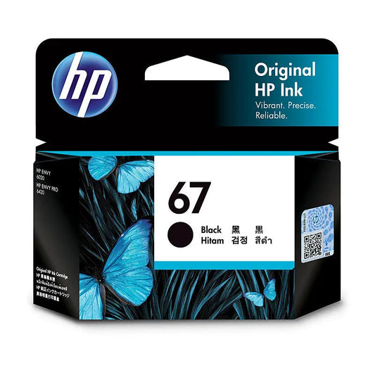 HP #67 Black Ink 3YM56AA HP