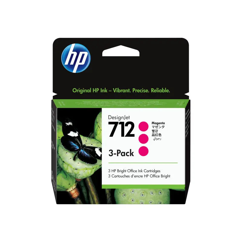 HP #712 29ml Mag 3 Pk 3ED78A HP