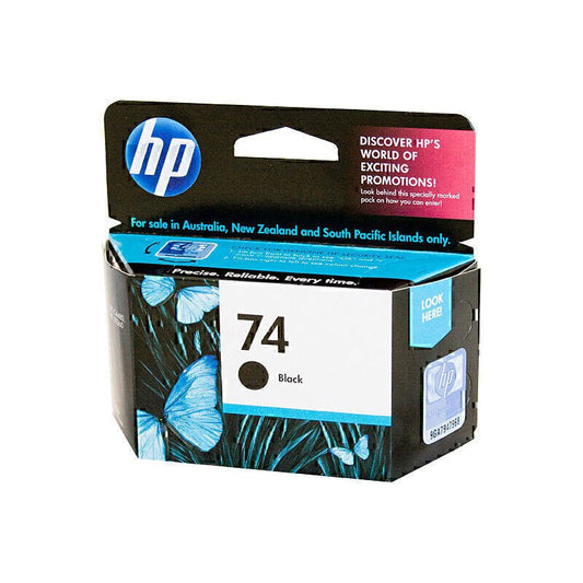 HP #74 Blk Ink Cart  CB335WA