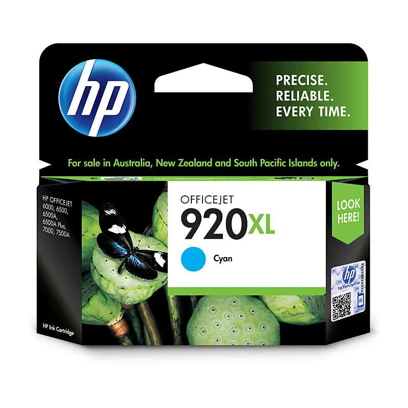 HP #920 Cyan XL Ink CD972AA HP