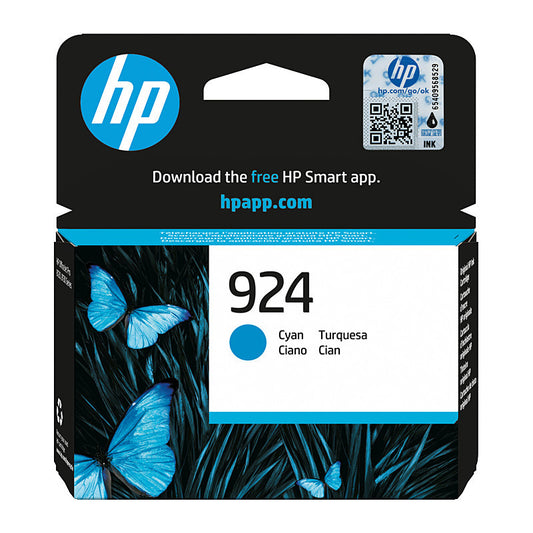 HP #924 Cyan Ink 4K0U3NA | Conford IT