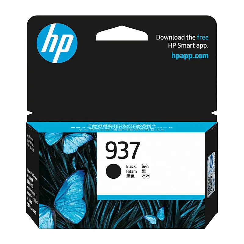 HP #937 Black Ink 4S6W5NA HP