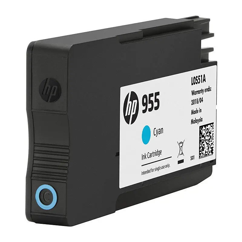 HP #955 Cyan Ink L0S51AA HP