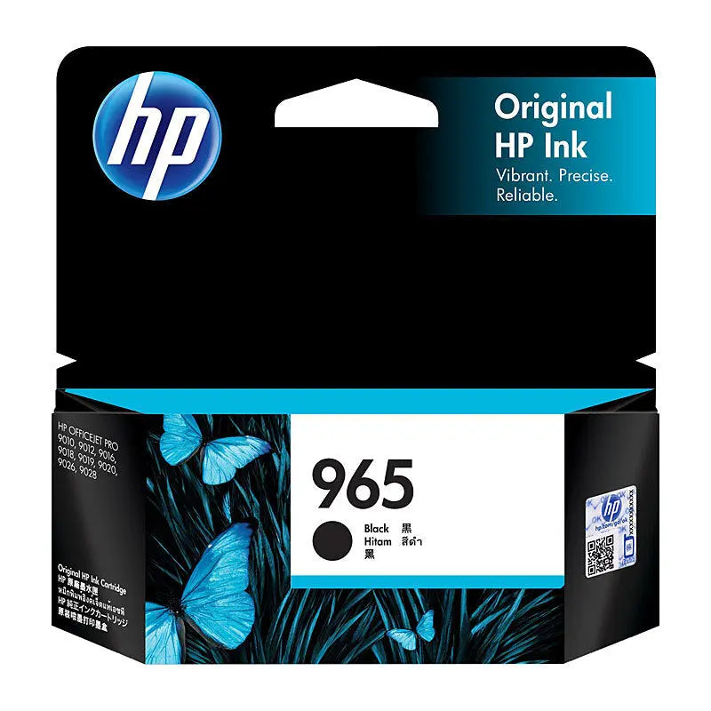 HP #965 Black Ink 3JA80AA HP