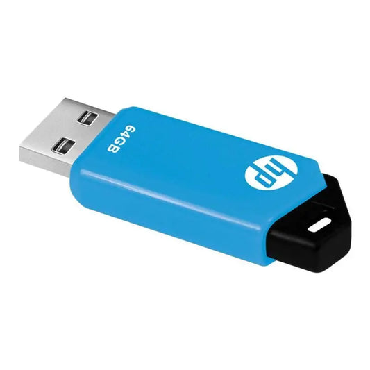 HP USB 2.0 v150w 64GB Flash Drive – Blue/Black (HPFD150W64P) HP