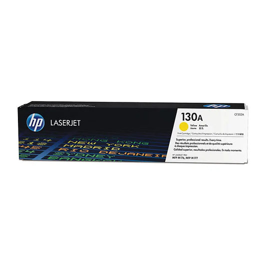 HP 130A Yellow Toner Cartridge (CF352A) – Standard Yield HP