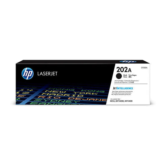 HP 202A Black Toner Cartridge (CF500A) – Standard Yield HP