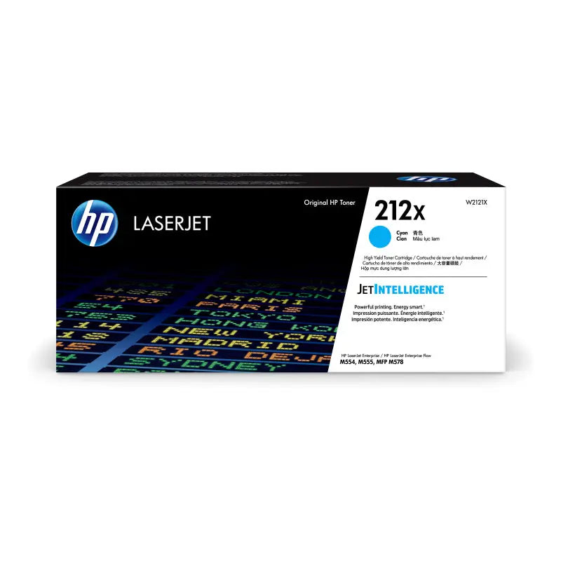 HP #212X Cyan Toner W2121X HP